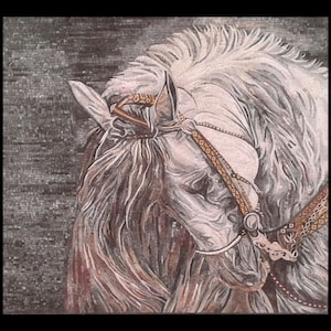 Horsie Mosaic Design