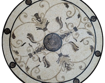 Medallion Floor Mosaic Design
