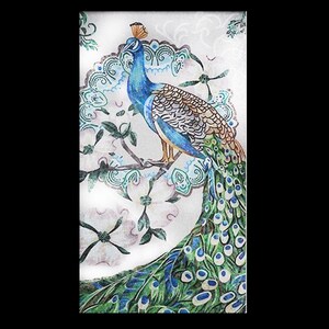 Peacock Regalia Mosaic Artwork