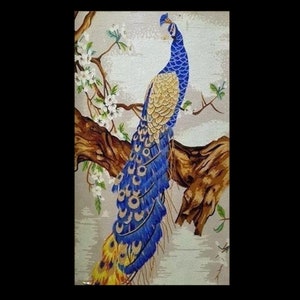 Peacock Eyes Mosaic Artwork