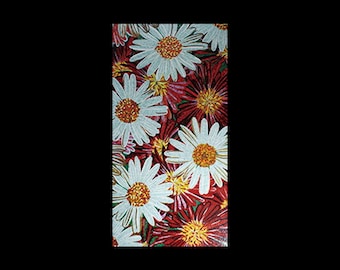 Handmade Daisy Mosaic Wall Art | Vibrant Floral Tile Artwork | Colorful Flower Art Panel | Nature-Inspired Home Decor | Garden Wall Accent