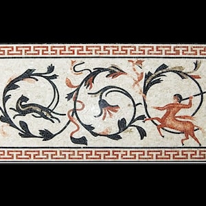 The Hunt Roman Mosaic Art