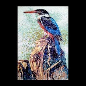 Kingfisher Mosaic Art
