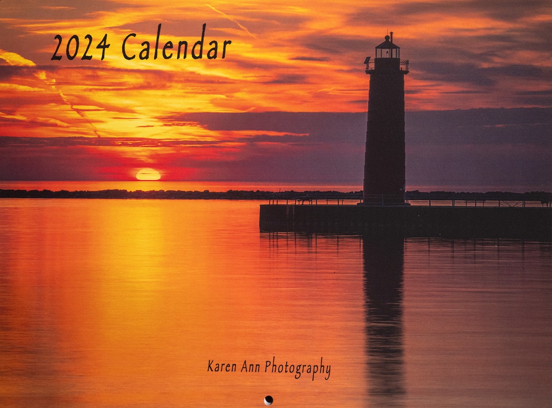 2024 Michigan Landscape Calendar Etsy