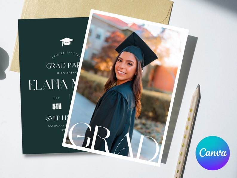 Graduation Invitation 2022 Graduation Open House Invitation Graduation