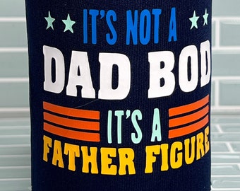 Father Figure Cozie, Funny Dad Beer Gift