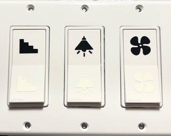 Waterproof Light Switch Sticker Decals Joking Wall Stickers Barry Wood Sticker C
