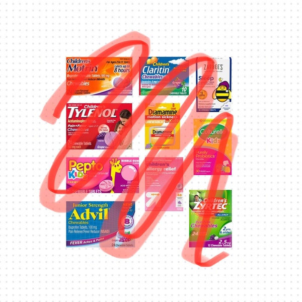 Pocket Pharmacy Labels Etsy