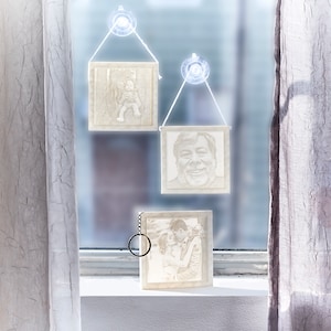 Creative Gifts - 3D Printed Lithographs of Your Photos! - Great Mothers Day, Wedding Anniversary, Fathers Day, or Birthday Gift!
