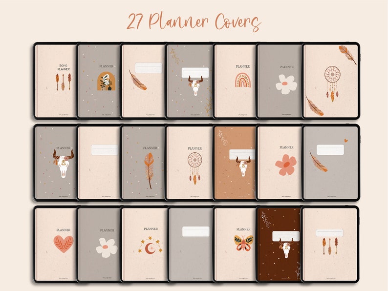 Undated Goodnotes Planner Monthly Digital Planner Goodnotes - Etsy