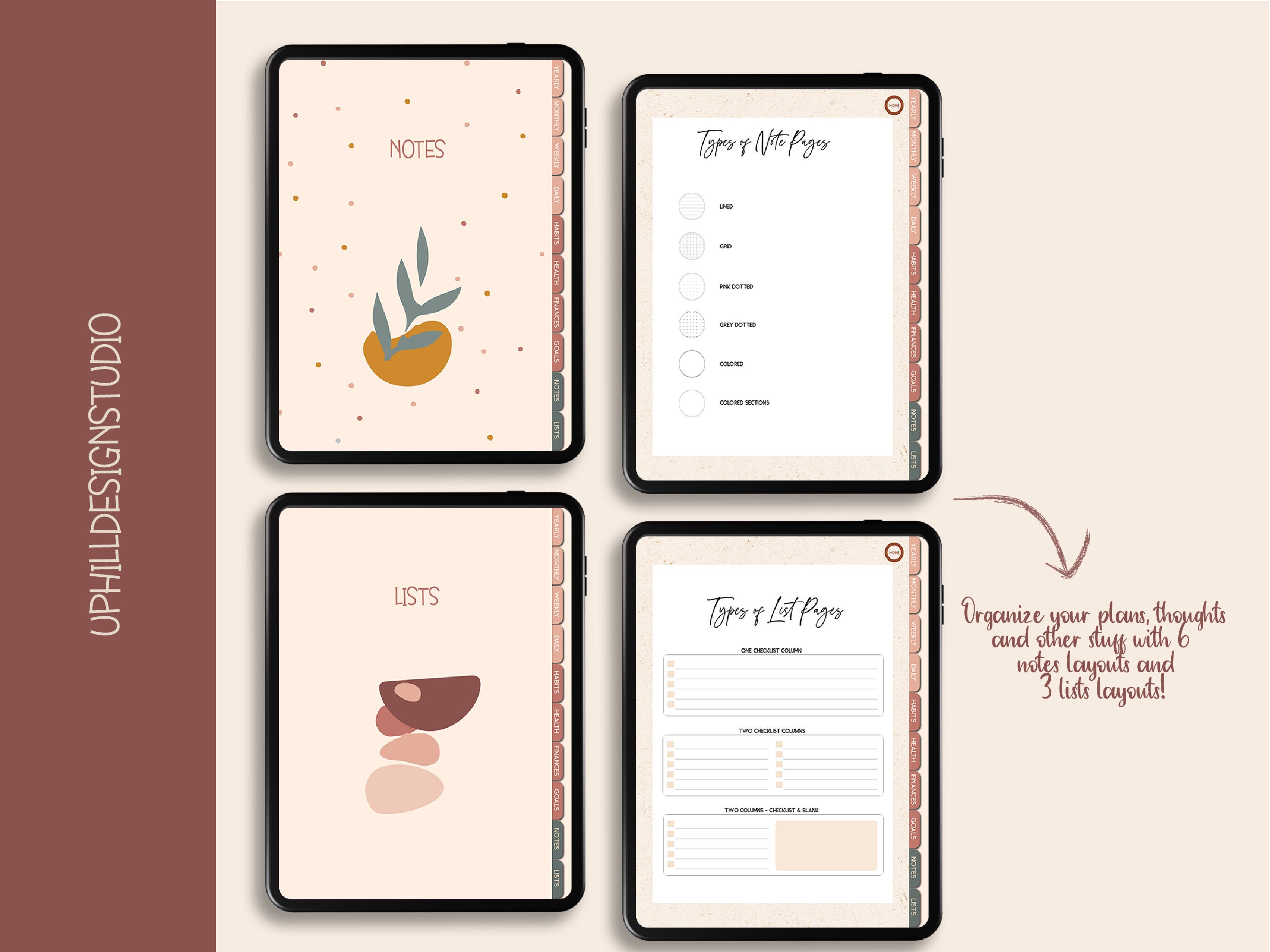 Digital Life Planner Goodnotes Planner Ipad Planner - Etsy