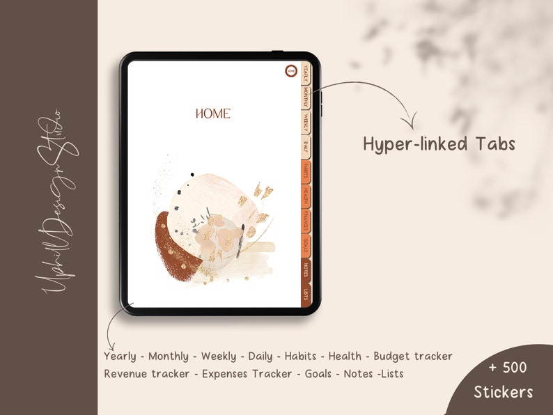 Digital Planner Adhd Planner Adhd Digital Planner Ipad Etsy
