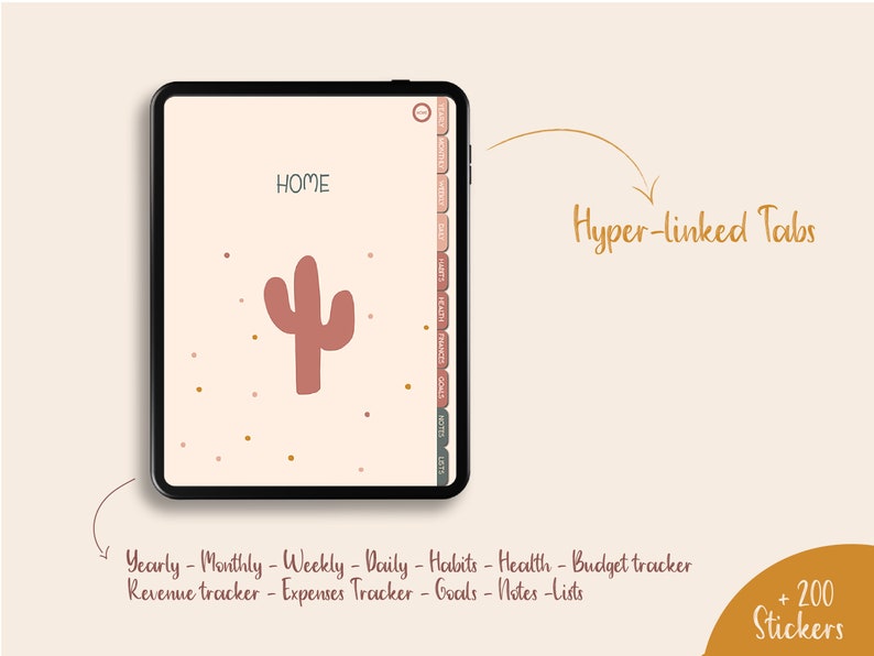 Digital Life Planner Goodnotes Planner Ipad Planner - Etsy