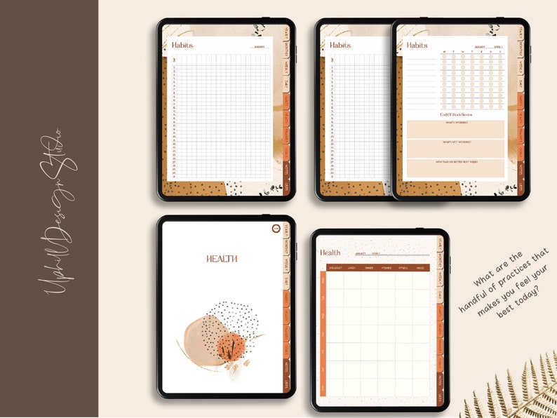 Digital Planner Adhd Planner Adhd Digital Planner Ipad Etsy