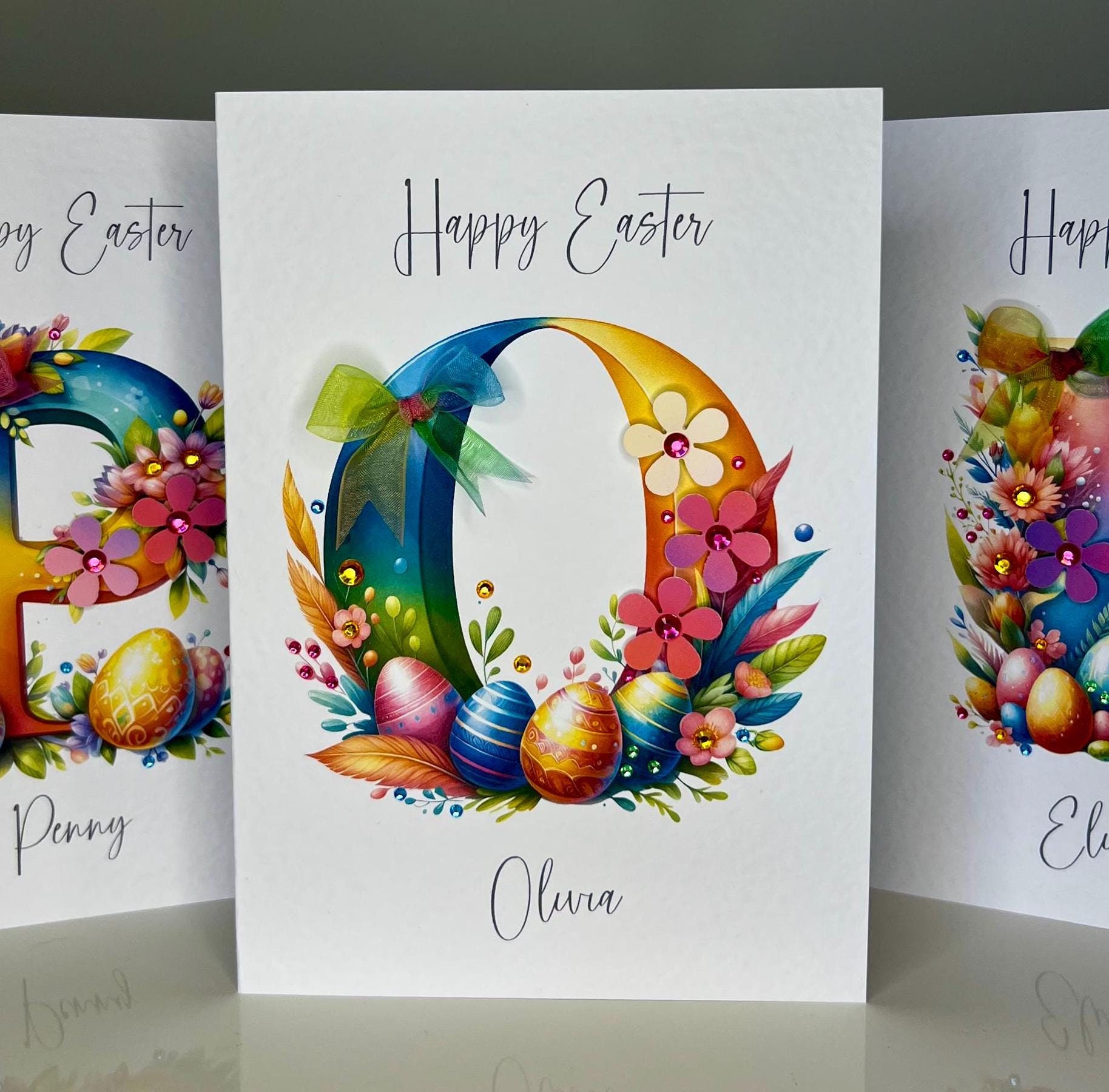 Biglietto Di Auguri Di Pasqua Floreale Con Narcisi – Acquerello Religioso – Punkcards