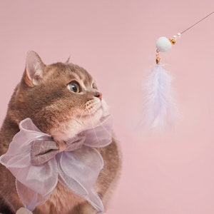 Blue Dream Feather Cat Wand Teaser: Interactive Toy