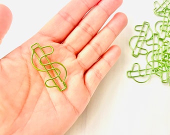 Dollar Sign Paperclips (4-pack), Dollar Vibes, Dollar Bill, Planner Accessories, Budget Planner, Cash Envelope System