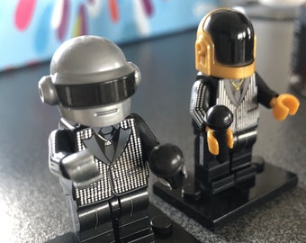 2x Daft Punk personalizado LEGO (en stock, disponible)