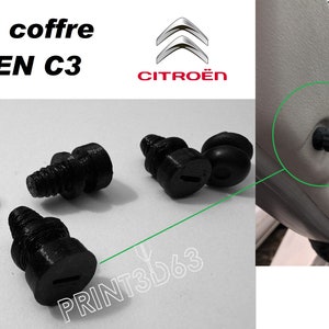 リアシェルフサポートクリップアクスル C3 CITROEN フランス製 ABS素材