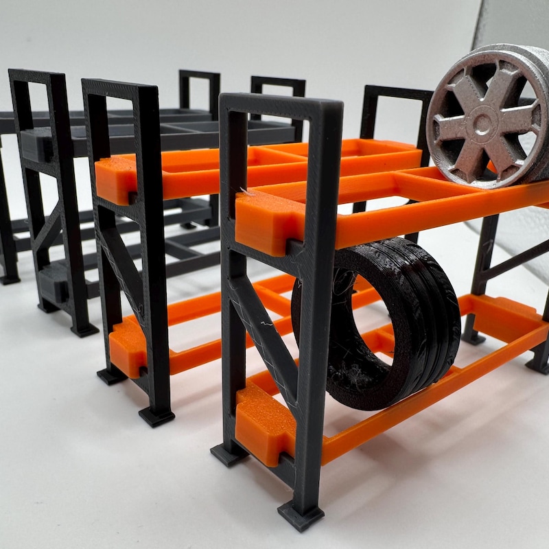 1/18 Scale Tire Rack - Etsy UK
