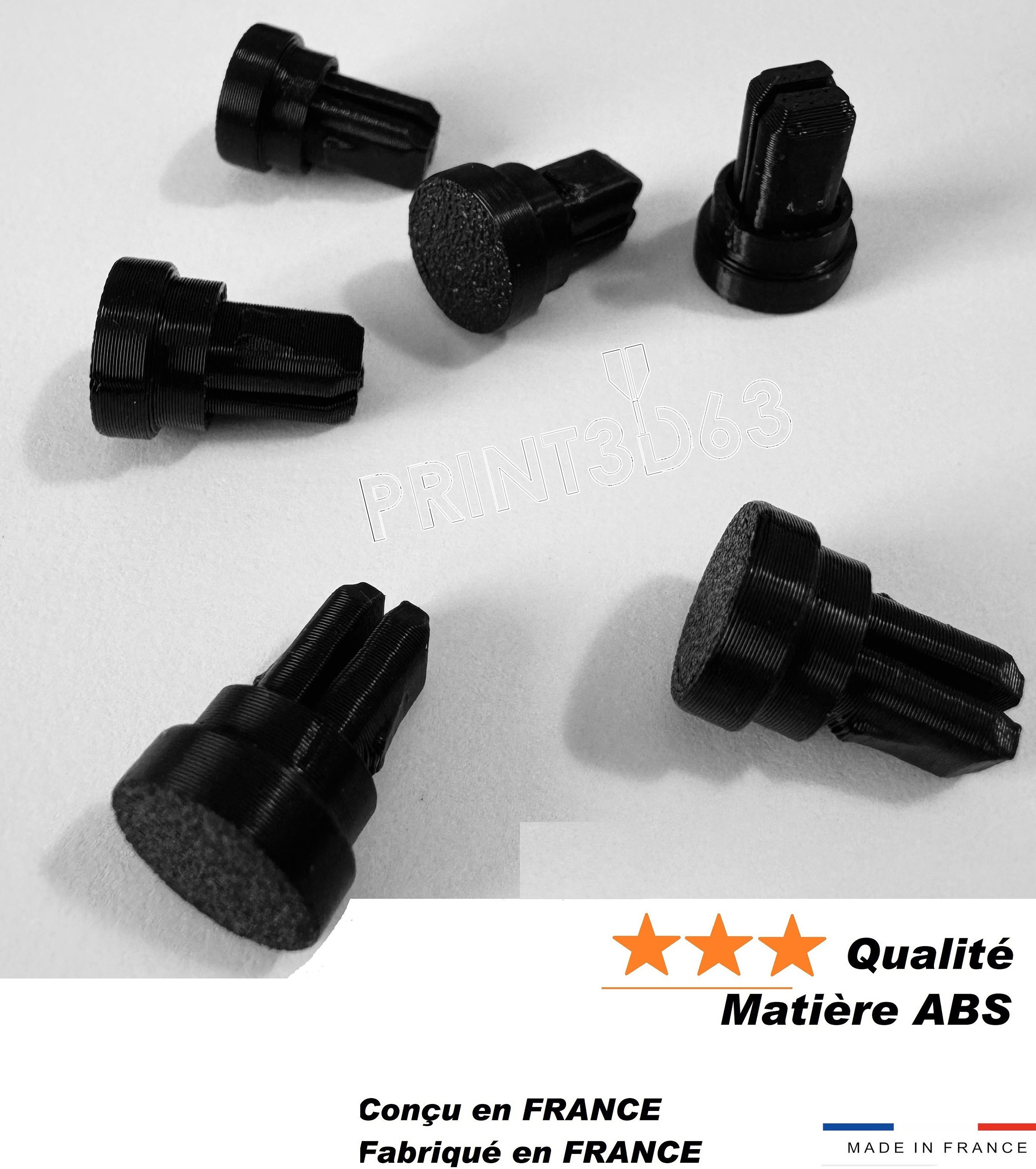 Clip Di Fissaggio Per Auto - 6 Pezzi, Nylon, Compatibili Renault Clio, Megane, Qashqai E Altri - Foto 8