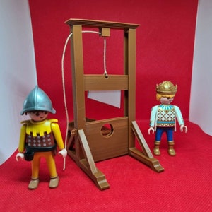 Custom Medieval Guillotine for Playmobil
