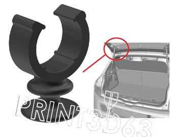 Renault Twingo 3 rear shelf cylinder fixing clips