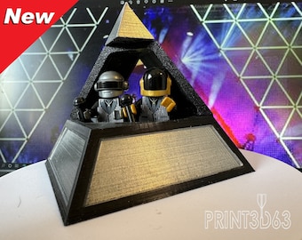 Pirámide Daft Punk personalizada LEGO Coachella live 2006