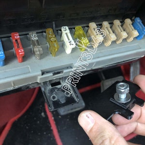 PEUGEOT 205 Phase 2 Fuse Box Holder Bracket __ 1987-98 made in France