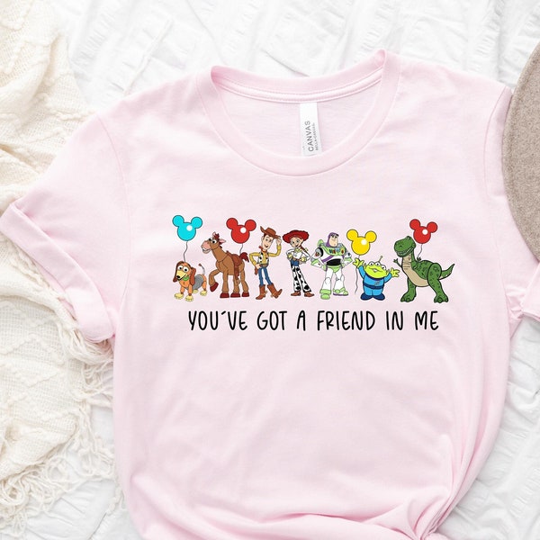 You've Got A Friend In Me, Toy Story,Disney Toy Story, Woody buzz world,Disney Vacation 2023 Shirt,Disneyworld Shirt, Disney Group Shirt