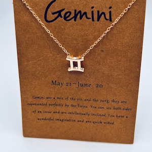 Collar Géminis - Gemini Necklace