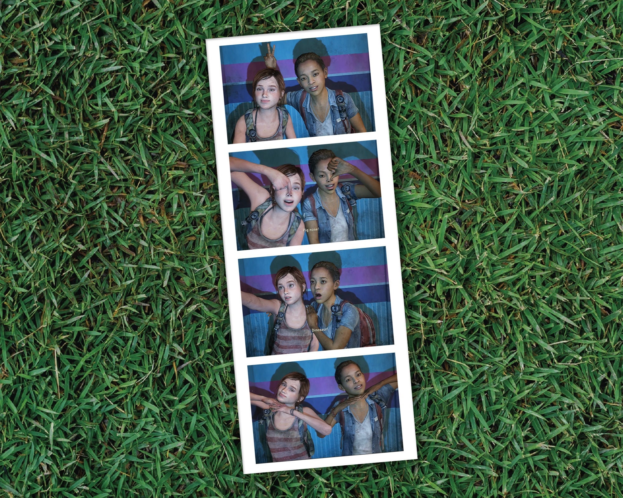 Ellie and Riley's Photo Strip (from The Last of Us)