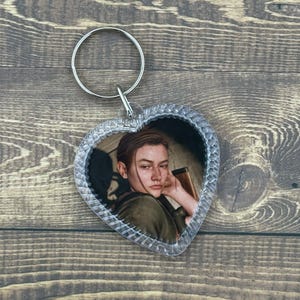 Abby Anderson Keychain | The Last of Us II Heart Shaped Keychain