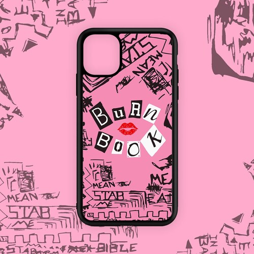 The Burn Book Mean Girls Inspired Y2K Style Phone Case Etsy