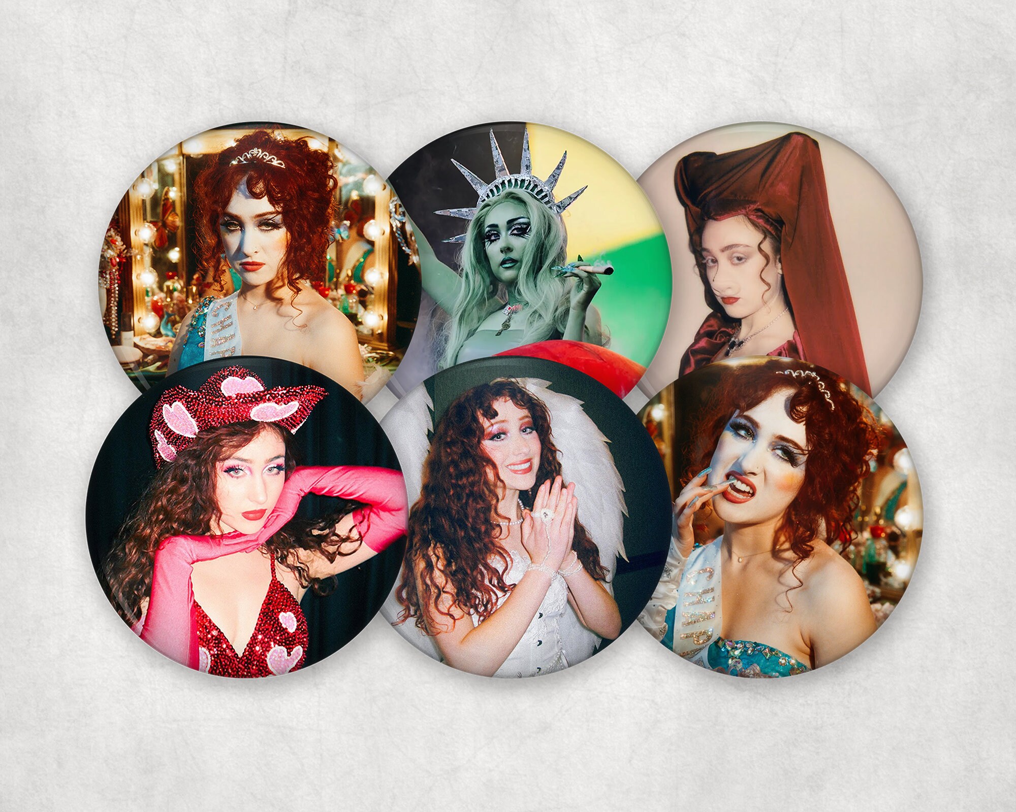 Chappell Roan Pinback Buttons