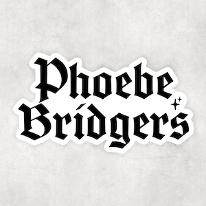 Phoebe Bridgers | Waterproof Sticker