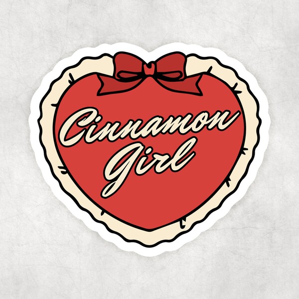 Cinnamon Girl | Lana Del Rey Norman F*cking Rockwell Inspired Waterproof Sticker