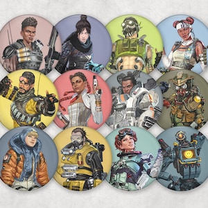 Apex Legends Pinback Buttons