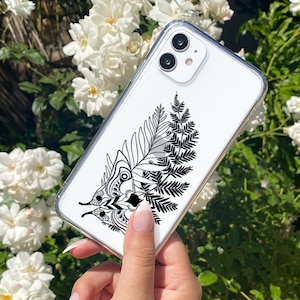 Ellie&#39;s Tattoo | The Last of Us II Inspired Clear Phone Case