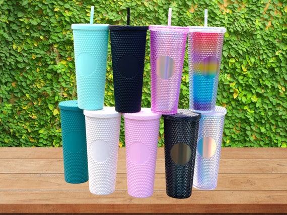 Tumbler with Lid and Straw, Water Bottles Iced Coffee Tumbler Cups