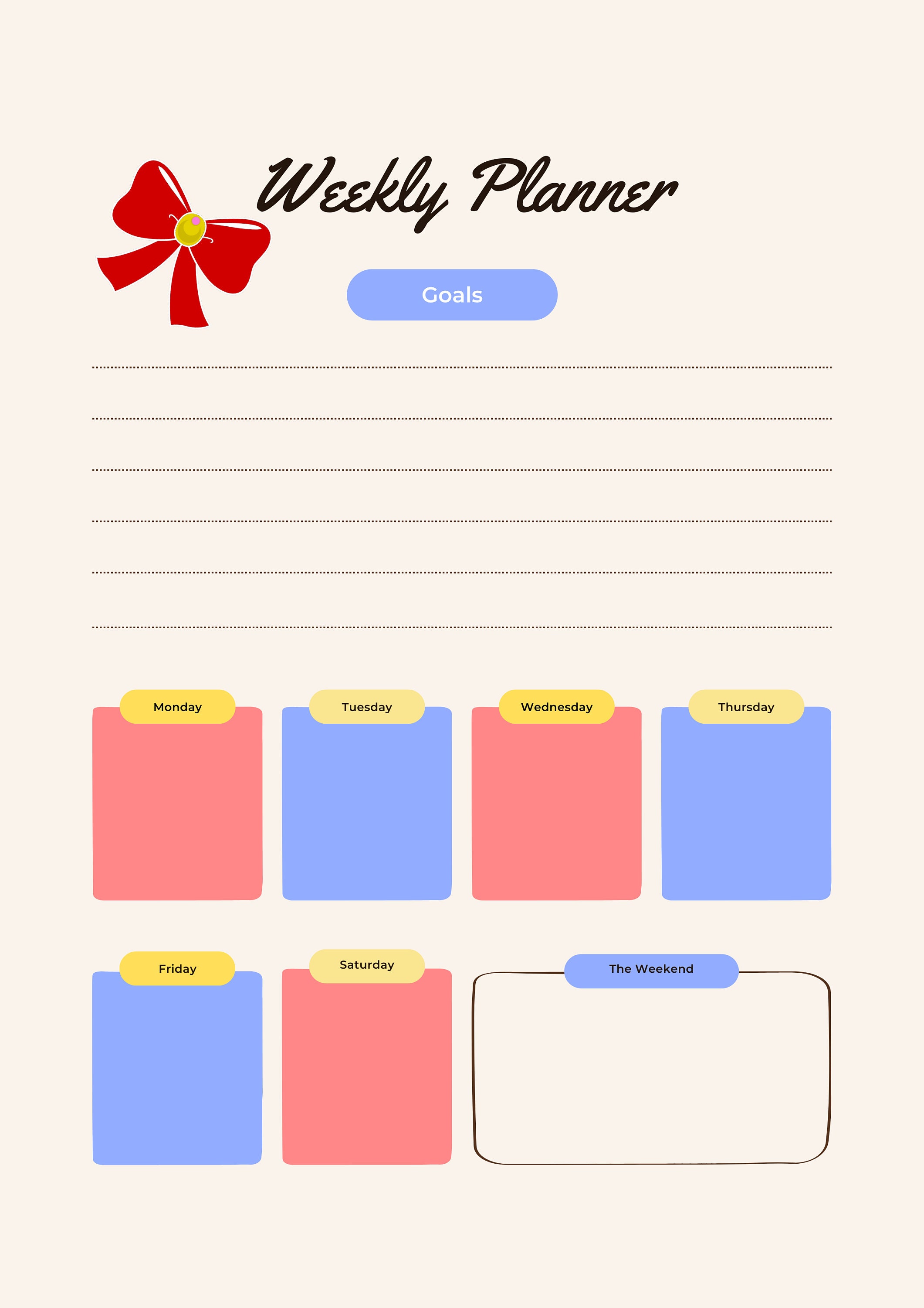 Sailor Moon Daily and Weekly Planner Printable - Etsy