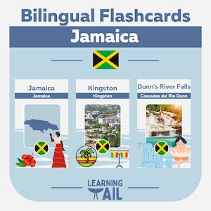 Learn About Countries: Jamaica Flashcards for Kids!