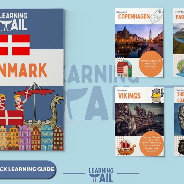 Learn About Countries: Denmark Learning Guide for Kids!