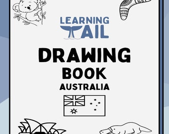 Learn About Countries: Australia Drawings for Kids!