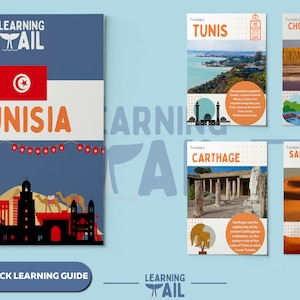 En savoir plus sur les pays : Guide d'apprentissage de la Tunisie pour les enfants !