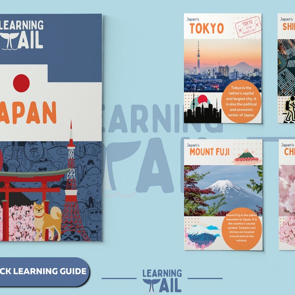Learn About Countries:Japan Learning Guide for Kids!