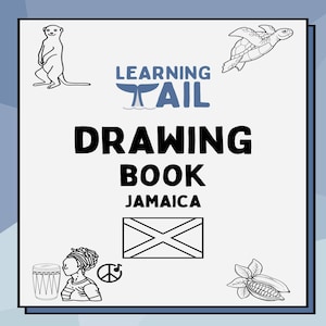Learn About Countries: Jamaica Drawings for Kids!