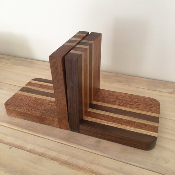 Handmade Wood Bookends Etsy