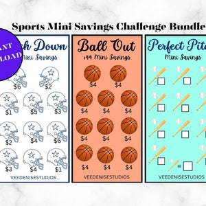 Sports Mini Savings Challenge Bundle