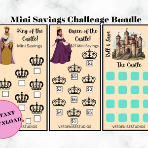 Mini Savings Challenge Bundle